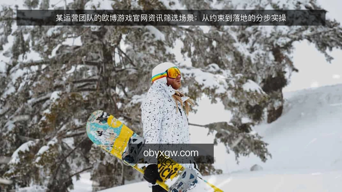 某运营团队的欧博游戏官网资讯筛选场景：从约束到落地的分步实操